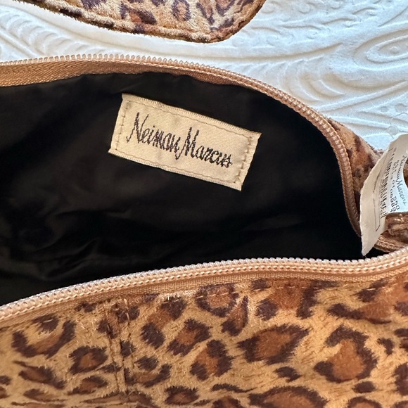 NWT Neimans Marcus Leopard Shoulder Bag - Picture 10 of 11